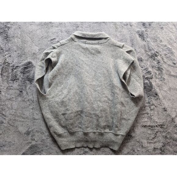 Evan Picone 3 Button Lambwool Cardigan Women's Size Small Gray - Picture 8 of 10